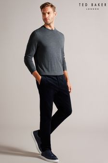 Ted Baker Carnby Core Crew Neck Black Jumper (Q79614) | $187