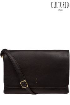 Cultured London Izzy Leather Cross Body Bag (Q79777) | $135