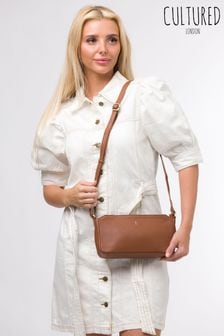 Cultured London Christina Leather Cross Body Bag (Q79808) | kr584