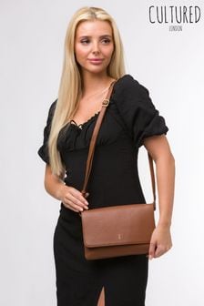 Cultured London Izzy Leather Cross Body Bag (Q79829) | €65