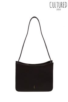 أسود - حقيبة جلد Ava من Cultured London (Q79851) | 20 ر.ع