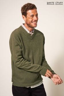 V neck jumpers mens online