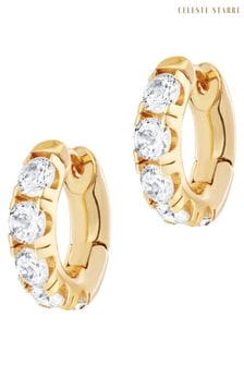 Celeste Starre Gold Tone Sunken Treasure Earrings (Q80222) | 829 SAR