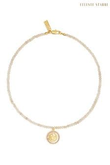 Celeste Starre Gold Tone Wink If You Are Happy Sparkle Necklace (Q80237) | €182