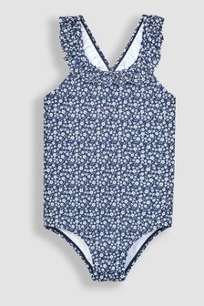 JoJo Maman Bébé Floral Swimsuit (Q80298) | $27