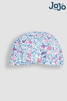 JoJo Maman Bébé Pink Ladybird Floral Print Turban (Q80301) | €8