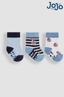 JoJo Maman Bébé 3-Pack Nautical Socks