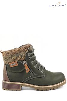 Lunar Olive Green Millie Waterproof Boots (Q80418) | $132