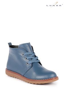Lunar Claire Blue Ankle Boots (Q80477) | kr1 280