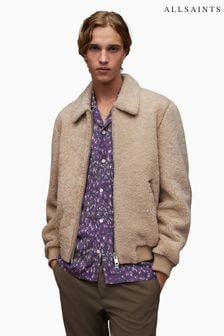 AllSaints Natural Charlie Shearling Jacket (Q80601) | $1,541