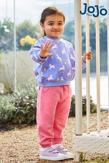 Jojo Maman Bébé 2-piece Unicorn Sweatshirt & Joggers Set (Q80694) | 179 LEI