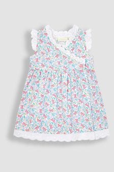 Розовый с бабочками - Платье для малышей с запахом Jojo Maman Bébé (Q80715) | €42