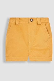 Galben - Pantaloni scurți chino din serj JoJo Maman Bébé (Q80724) | 107 LEI