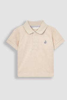 JoJo Maman Bébé Natural Polo Shirt (Q80729) | $22