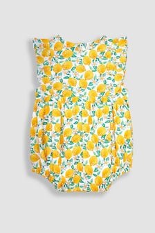 黃色檸檬花 - Jojo Maman Bébé 花朵泡泡連身褲 (Q80730) | NT$1,030
