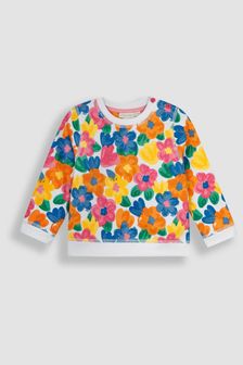 JoJo Maman Bébé Print Jersey Sweatshirt