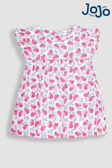 Roz Flori de căpșuni - Bluză JoJo Maman Bébé Pretty (Q80779) | 113 LEI