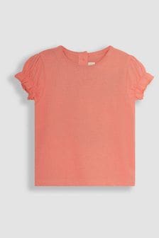 JoJo Maman Bébé Orange Pretty T-Shirt (Q80892) | SGD 23