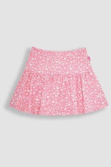 Кораллово-розовый с цветочным принтом - Юбка-шорты с принтом Jojo Maman Bébé (Q80964) | €27