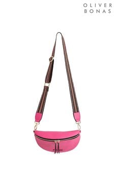 Oliver Bonas Pink Cross-Body Belt Bag (Q81038) | $55