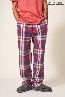 White Stuff Purple Moorland Flannel Pyjamas Trousers (Q81255) | €24