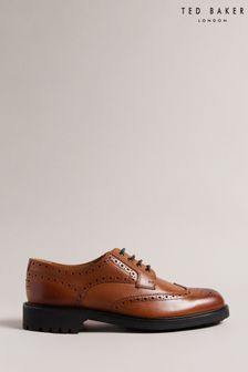 Ted Baker usnjeni brogue čevlji naravne barve z debelim podplatom  Felixes (Q81359) | €80