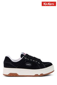 Kickers 70 Lo Suede Black Trainers (Q81406) | KRW181,500