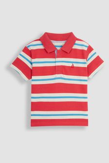 JoJo Maman Bébé Classic Stripe Polo Shirt