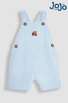 Jojo Maman Bébé Tractor 5 Pocket​​​​​​​ Seersucker Streifen​​​​​​​ Latzhose (Q81710) | 37 €