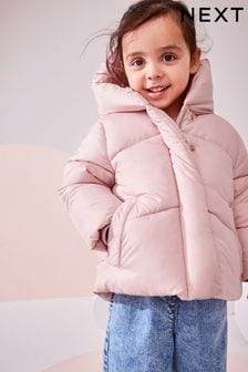 Pink Shower Resistant Coat (3mths-7yrs) (Q81826) | €32 - €38