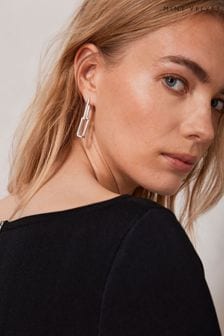 Mint Velvet Silver Link Earrings (Q81841) | 38 €