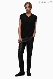AllSaints Black Lynch Trousers (Q81973) | CA$853