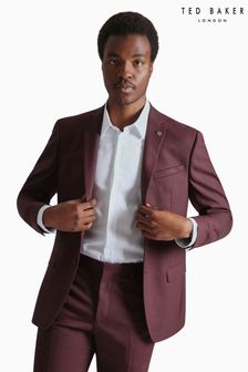 Ted Baker Tailoring Slim Fit Red Keel Twill Jacket (Q82076) | LEI 1,546