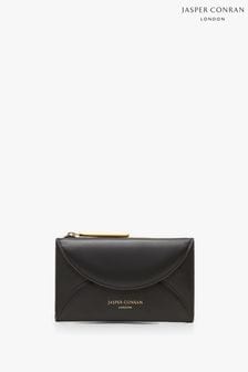 Jasper Conran London Medium Darcey Leather Black Purse (Q82385) | kr1 260