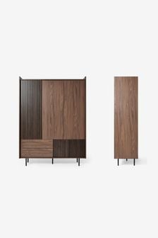 MADE.COM Dark Brown Blaze Triple, 3 drawers Wardrobe (Q82800) | €1,045