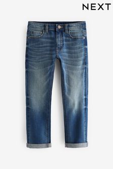 Denim Vintage Regular Fit Mega Stretch Adjustable Waist Jeans (3-16yrs) (Q82829) | $22 - $30