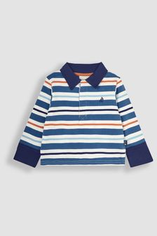 單寧藍色 - Jojo Maman Bébé條紋橄欖球衣上衣 (Q83043) | NT$1,070