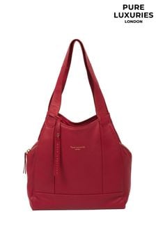 Красный марун - Кожаная сумка Pure Luxuries London Colette (Q83550) | €78