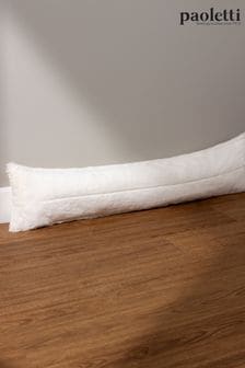 Paoletti Cream Empress Faux Fur Draught Excluder