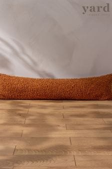 Yard Ginger Brown Cabu Boucle Shearling Draught Excluder (Q83981) | ₪ 101