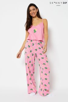 Skinnydip Pink Disney Pascal Cami and Trousers Pyjamas Set (Q84516) | €18.50