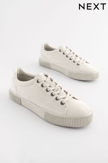 Grey Distressed Trainers (Q84609) | ￥5,170