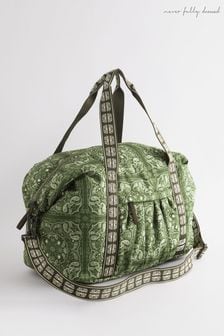Never Fully Dressed Green Bandana Print Sports Holdall (Q84817) | AED244