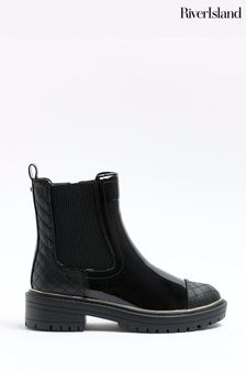 River Island Wide Chelsea Boots (Q84885) | 269 LEI