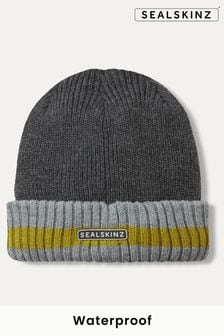 Sealskinz Holkham Waterproof Cold Weather Striped Roll Cuff Beanie (Q85009) | SGD 72