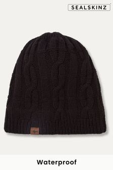 黑色 - Sealskinz Blakeney 防水防寒编织针织毛线帽 (Q85013) | NT$1,400