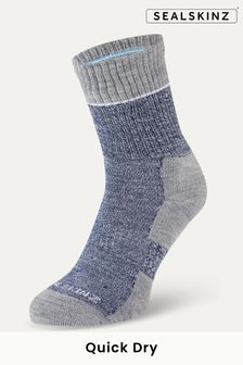 Blau/Bunt - Sealskinz Thurton Mittellange, nicht wasserdichte, schnell trocknende Socken (Q85033) | 23 €