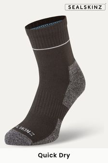 Schwarz - Sealskinz Morston Knöchellange, nicht wasserdichte, schnelltrocknende Socken (Q85067) | 19 €