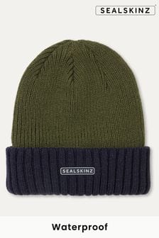 綠色 - Sealskinz Bacton防水反褶無邊便帽 (Q85072) | NT$1,630