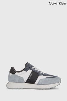 Calvin Klein Grey Low Top Trainers (Q85541) | €72